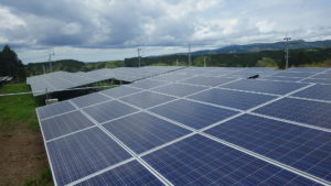 井無田太陽光発電所　2015年3月完成